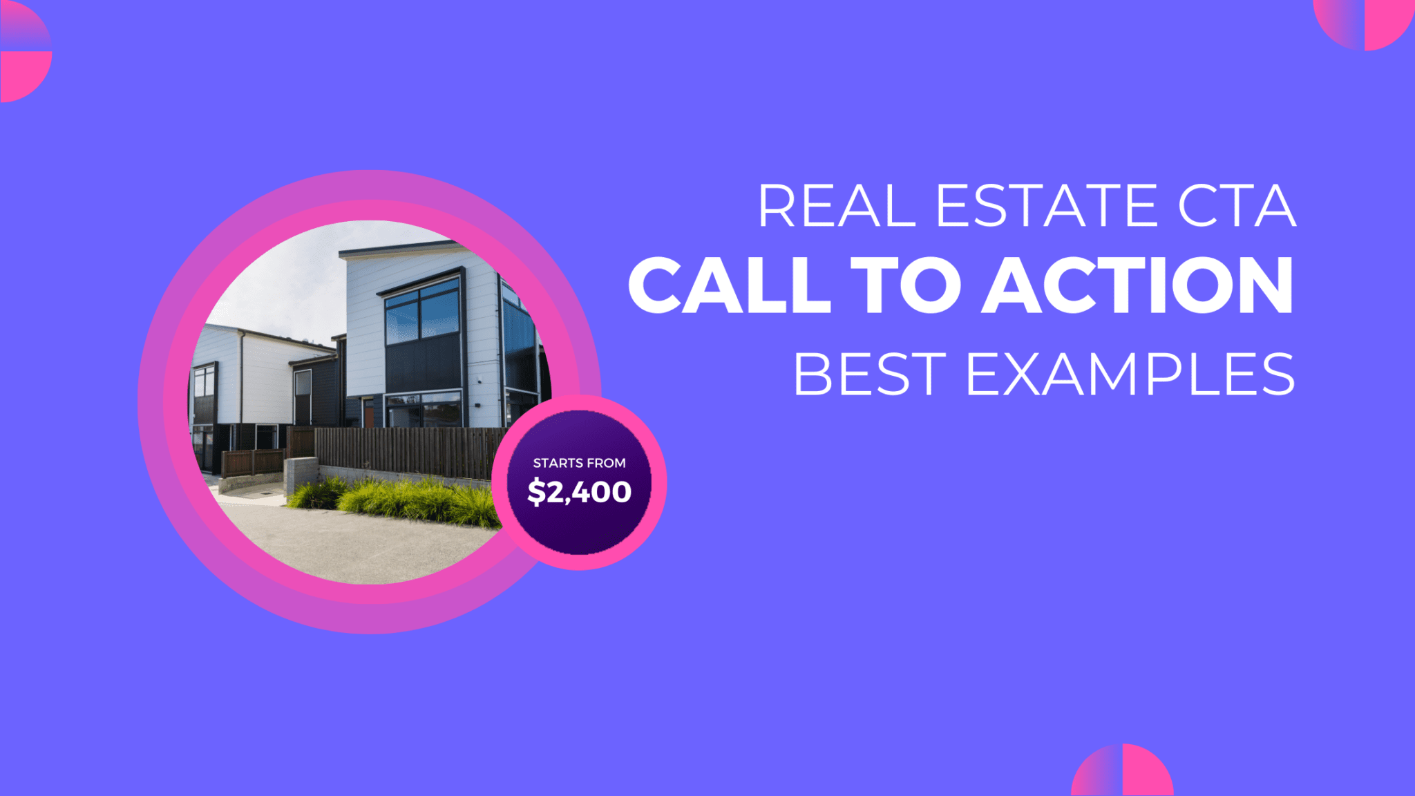 Real Estate Call To Action (CTA) Good Examples fullfeel